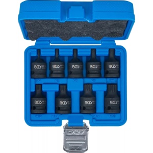 Set cu biti Spline (XZN) de impact M4 - M16, lungime 42mm, cu antrenare 1/2”, 9 piese, BGS 5487 - Img 5