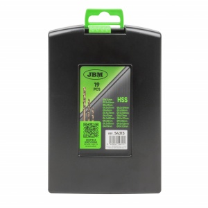 Set de burghie rotative din cobalt 1-10 mm, JBM 54313 - Img 3