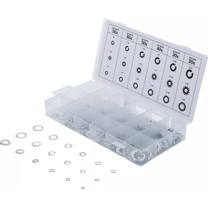 Set de saibe cu forme si dimensiuni diferite, 720 piese, BGS 8113 - Img 1