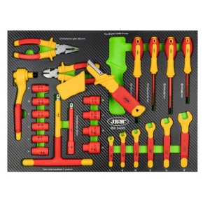 Set de scule izolate vde 26 piese, JBM 54093 - Img 2