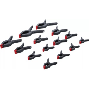 Set dispozitive strângere la incleiere | 14 piese, BGS DIY 91837 - Img 1