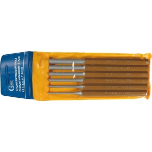 Set dornuri ø 3 - 8 mm, lungime 150 mm, 6 piese, Condor 659