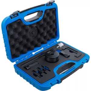 Set extractoare pentru injectoare Bosch, cu ciocan inertial si articulatie de impact + adaptoare, 6 piese, BGS 62635 - Img 2