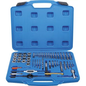 Set extractoare pentru suruburi, filiere si tarozi, M3 - M12, 56 piese, BGS 70104 - Img 1
