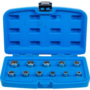 Set extractoare pentru şuruburi şi piuliţe metric, 11 piese, BGS 8383 - Img 1