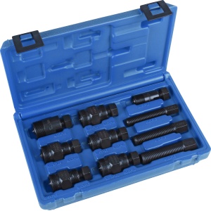 Set extractoare rotor M14-28 mm potrivit pentru Kawasaki, Honda, Suzuki, Bosch, Ducati, 10 piese, Condor 5435 - Img 2