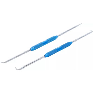 Set minicarlige cu maner metalic, lungime 220 mm, BGS 8015 - Img 3