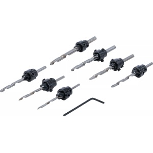 Set opritoare pentru burghie, 8 piese, B-50793