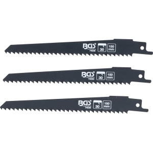 Set pânză fierăstrău sabie pentru lemn pentru BGS 7367 3 piese, BGS 74530 - Img 2