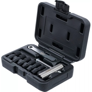 Set pentru corectat si refacut suprafetele de etansare a busoanelor de la baia de ulei M12-M17x1.5, 8 piese, BGS 6674 - Img 5