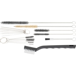 Set pentru curățarea pistoalelor de vopsit toate tipurile, pistoale de vopsit cu presiune, presiune joasă, HVLP, 17 piese, Condor 9507 - Img 2