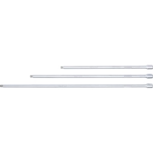 Set prelungitoare cu antrenare 12,5 mm (1/2"), lungime 450 / 600 / 750 mm, 3 piese, BGS 6856 - Img 3