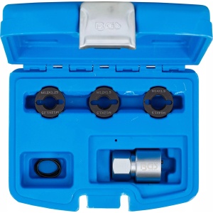 Set reparatii filete pentru prezoane de roti, dimensiuni: M12 x 1,25 - M12 x 1,5 - M14 x 1,5, BGS 8691 - Img 4