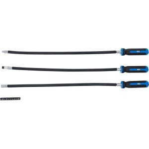 Set şurubelniţe flexibile 13 piese, BGS 74427 - Img 2