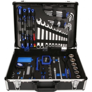 Set unelte universale pentru service / mentenanta, chei cu antrenare 1/4" + 1/2", 143 piese, Brilliant Tools BT024143 - Img 1