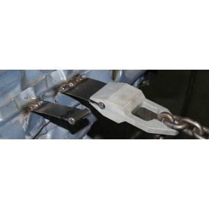 Sistem rapid de tragere sarcina max. 3 tone, clema usoara din Aluminiu + 3 bride de prindere prin sudura, Stanzani Art. 156A - Img 2