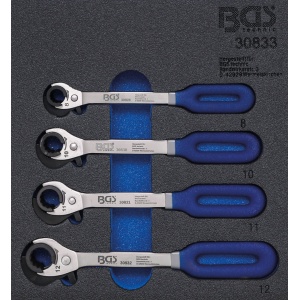 Suport organizator pentru carucior 1/6: Chei cu clichet | 4 piese, BGS 30833