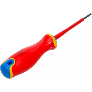 Surubelnită VDE cu vârf extra subtire cu fantă SL 2,5 mm, BGS 35852 - Img 3