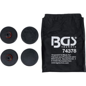 Tampoane de ridicare pentru autoturisme Tesla modele 3, S, X, Y, 4 piese, BGS 74378 - Img 3