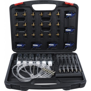 Tester pentru retur injectoare Common-Rail cu 24 adaptoare, BGS DIY 8106 - Img 1