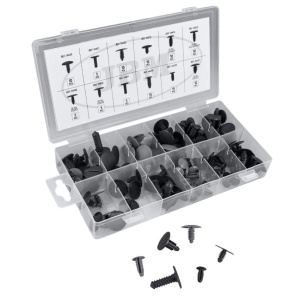 Trusa de clipsuri pentru tapiterie Peugeot / Citroën 110 piese, JBM 53715
