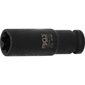 Tubulara de impact Profil E22, antrenare 1/2", BGS 5204-22