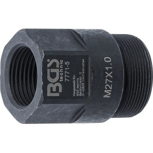 Adaptor pentru extractor de injectoare cu filet interior de M27x1.0mm, BGS 7771-5 - Img 1
