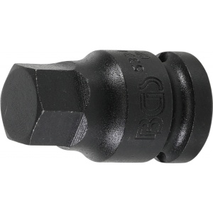 Bit de impact imbus 17 mm, antrenare 12,5 mm (1/2"), BGS 5334-H17
