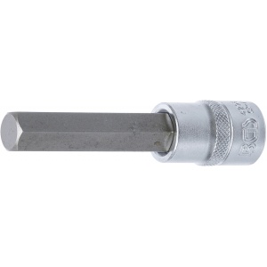 Bit Imbus 14 mm, lungime 100mm, antrenare cu tubulara 1/2", BGS 4296