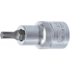 Bit Ribe M6, lungime 55mm, antrenare cu tubulara 1/2", BGS 4151