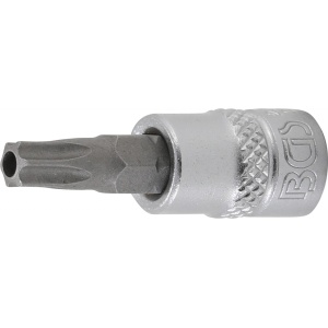 Bit Torx T30 cu gaura, antrenare cu tubulara 1/4", BGS 2362