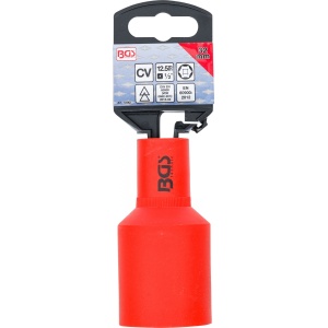 Cap cheie tubulara de impact VDE hexagon, 12,5 mm (1/2"), 32 mm, BGS 72082 - Img 3
