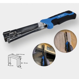 Capsator tip ciocan pentru cleme de sârma 6-10 mm, Brilliant Tools BT156912 - Img 6