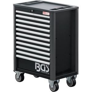 Carucior de atelier cu 11 sertare gol fara echipare, BGS 4103 - Img 4