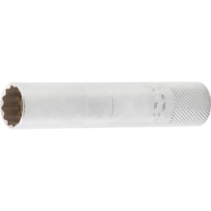 Cheie de bujii 14 mm in 12 colturi, antrenare 3/8'', lungime 90 mm, BGS 2446 - Img 1