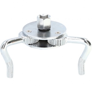 Cheie pentru filtru de ulei cu 3 brate, Ø 80 - 135 mm, actionare 1/2'', Brilliant Tools BT711106