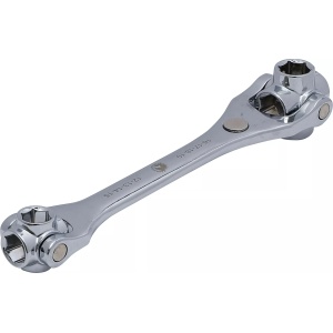 Cheie specială, 8-in-1, antrenare prin hexagon 12 - 19 mm, BGS DIY 7075 - Img 2