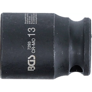 Cheie tubulară de impact, 6 colțuri, 6,3 mm (1/4"), 13 mm, B-7293 - Img 3