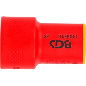 Cheie tubulara VDE, hexagonală 18 mm cu actionare 10 mm (3/8", BGS 35878 - Img 3