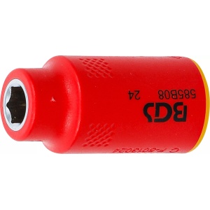 Cheie tubulara VDE, hexagonală 8 mm cu actionare 10 mm (3/8", BGS 35870 - Img 1