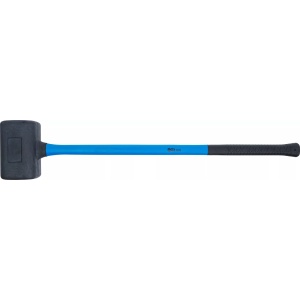 Ciocan de cauciuc cu coada de fibra, greutate 4.5 Kg, lungime 78 cm, BGS 1876 - Img 4