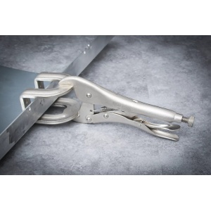 Cleste autoblocant pentru tinichigerie, lungime 280mm, BGS 495 - Img 2