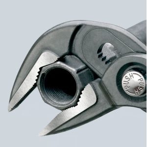 Cleste Cobra® ES pentru tevi si pompe de apa extra-slim, lungime 250 mm, Knipex 8751250 - Img 4
