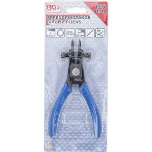 Cleste pentru inele de siguranta exterioare, lungime165 mm, BGS 445 - Img 7