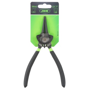 Cleşte seeger exterior vârf drept 7" 180mm, JBM 51017 - Img 4