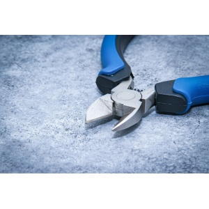 Cleste sfic pentru electronisti cu manere izolate, 115 mm, BGS 381 - Img 3