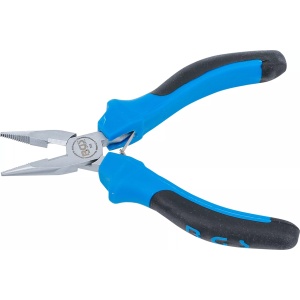 Cleste spitz drept pentru electronisti, 130 mm, BGS 382