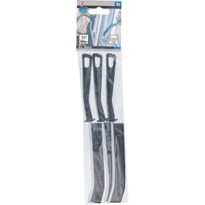 Complect de perii pentru colțuri cu peri duri, lungime 230 mm, 3 piese, BGS 50915 - Img 4