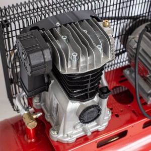 Compresor aer cu piston, butelie 90litri, presiune max.10bar, alimentare 230V, putere 2.2Kw/3Hp, Fini MK103-90-3M - Img 4