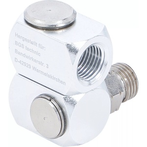 Conector rotativ pentru scule pneumatice, filet 1/4", BGS 9377 - Img 3